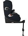Cybex Anoris T2 i-Size Plus Car Seat - Nautical Blue/Navy Blue - from 15 Months to 7 Years Car Seats Group 1/2/3