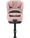 Cybex Anoris T2 i-Size Plus Car Seat - Peach Pink/Light Pink - from 15 Months to 7 Years Car Seats Group 1/2/3