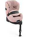 Cybex Anoris T2 i-Size Plus Car Seat - Peach Pink/Light Pink - from 15 Months to 7 Years Car Seats Group 1/2/3
