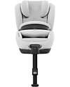 Cybex Anoris T2 i-Size Plus Car Seat - Platinum White/Light Grey - from 15 Months to 7 Years Car Seats Group 1/2/3