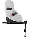 Cybex Anoris T2 i-Size Plus Car Seat - Platinum White/Light Grey - from 15 Months to 7 Years Car Seats Group 1/2/3
