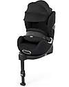 Cybex Anoris T2 i-Size Plus Car Seat - Sepia Black - from 15 Months to 7 Years Car Seats Group 1/2/3