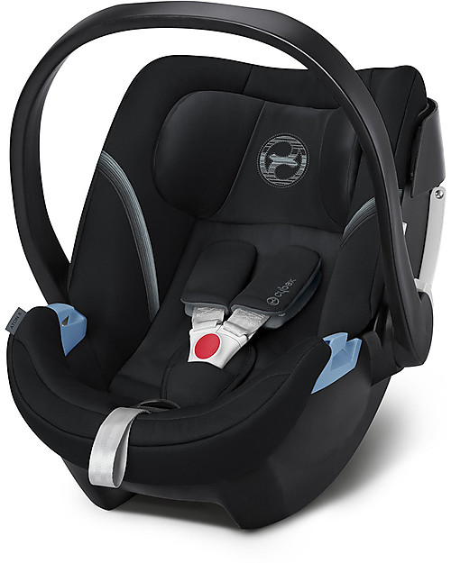 Cybex Aton 5 Infant Car Seat - Deep Black - for Premature or Newborns Car Seats Group 0+/1
