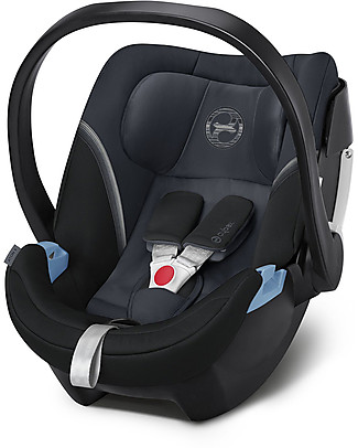 Cybex Aton 5 Infant Car Seat - Granite Black - for Premature or Newborns Car Seats Group 0+/1