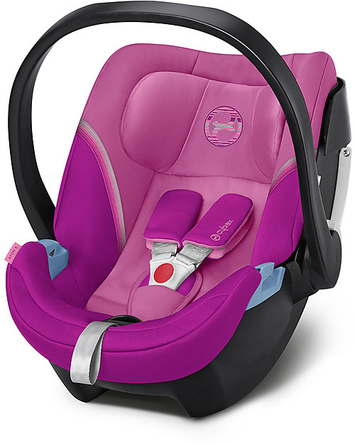 Cybex Aton 5 Infant Car Seat - Magnolia Pink - for Premature or Newborns Car Seats Group 0+/1