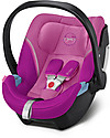 Cybex Aton 5 Infant Car Seat - Magnolia Pink - for Premature or Newborns Car Seats Group 0+/1