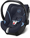 Cybex Aton 5 Infant Car Seat - Navy Blue - for Premature or Newborns Car Seats Group 0+/1