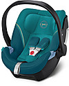 Cybex Aton 5 Infant Car Seat - River Blue - for Premature or Newborns Car Seats Group 0+/1