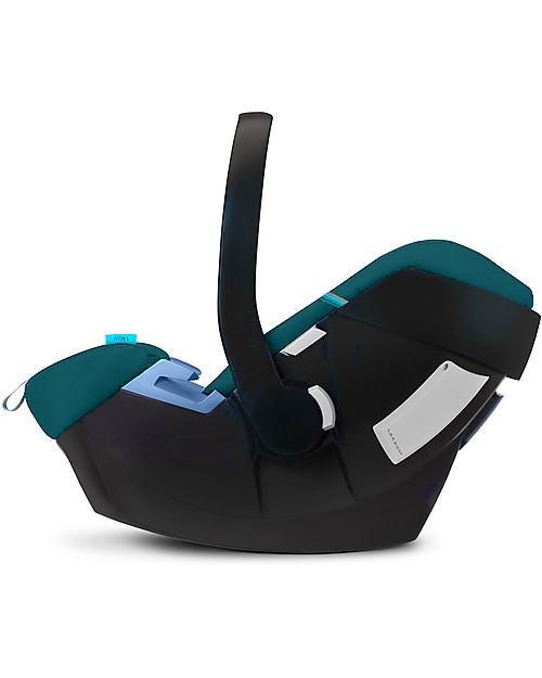 Cybex Aton 5 Infant Car Seat - River Blue - for Premature or Newborns Car Seats Group 0+/1