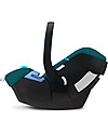 Cybex Aton 5 Infant Car Seat - River Blue - for Premature or Newborns Car Seats Group 0+/1