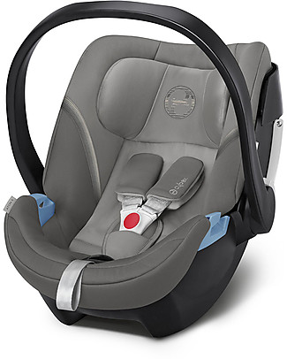Cybex Aton 5 Infant Car Seat - Soho Grey - for Premature or Newborns Car Seats Group 0+/1