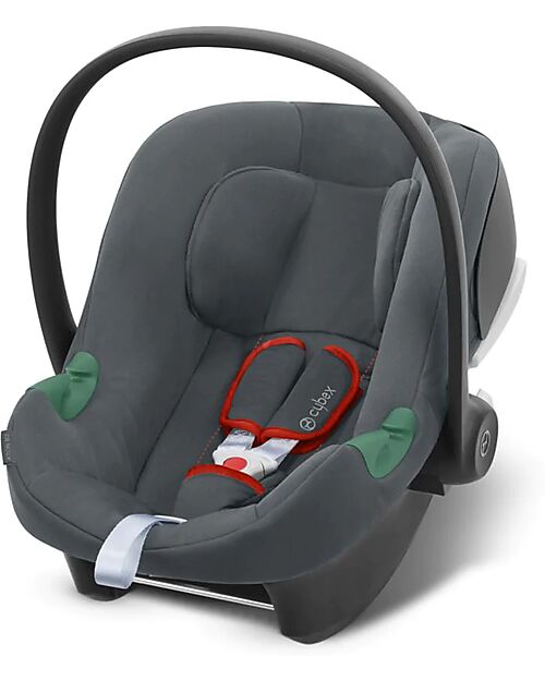Cybex Aton B2 i-Size Car Seat - Steel Grey  - One Base Included! Car Seats Group 0+/1