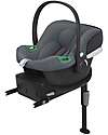 Cybex Aton B2 i-Size Car Seat - Steel Grey  - One Base Included! Car Seats Group 0+/1