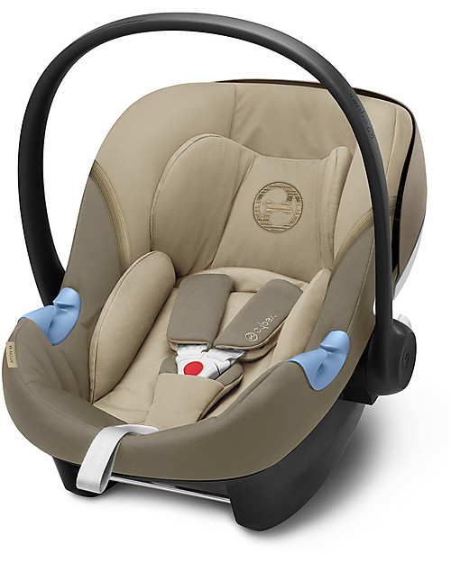 Cybex Aton M i-Size Car Seat - Classic Beige - Safe from Birth Car Seats Group 0+/1