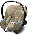 Cybex Aton M i-Size Car Seat - Classic Beige - Safe from Birth Car Seats Group 0+/1