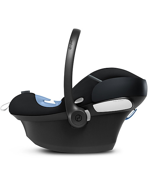 Cybex Aton M i-Size Car Seat - Deep Black - Safe from Birth Car Seats Group 0+/1