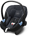 Cybex Aton M i-Size Car Seat - Granite Black - Safe from Birth Car Seats Group 0+/1