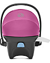 Cybex Aton M i-Size Car Seat - Magnolia Pink - Safe from Birth Car Seats Group 0+/1