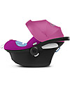 Cybex Aton M i-Size Car Seat - Magnolia Pink - Safe from Birth Car Seats Group 0+/1