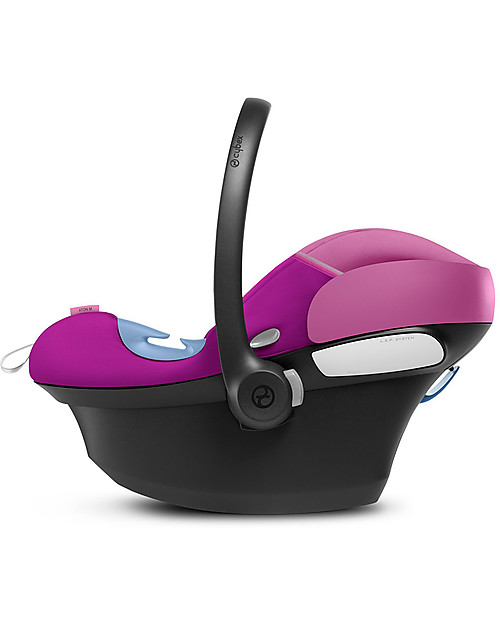 Cybex Aton M i-Size Car Seat - Magnolia Pink - Safe from Birth Car Seats Group 0+/1