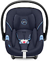 Cybex Aton M i-Size Car Seat - Navy Blue - Safe from Birth Car Seats Group 0+/1