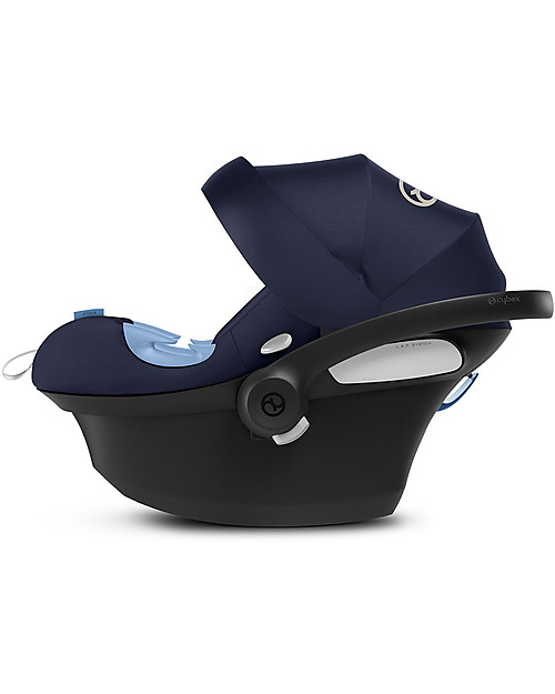 Cybex Aton M i-Size Car Seat - Navy Blue - Safe from Birth Car Seats Group 0+/1