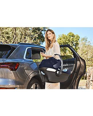 Cybex Aton M i-Size Car Seat - Navy Blue + Sun shade Car Seats Group 0+/1