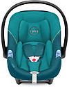 Cybex Aton M i-Size Car Seat - River Blue - Safe from Birth Car Seats Group 0+/1