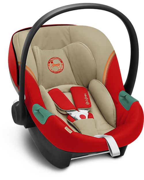 Cybex ATON S2 I-SIZE Car Seat - Autumn Gold - Group 0+ Car Seats Group 0+/1