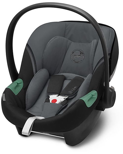Cybex Aton S2 I-Size Car Seat - Monument Grey/Dark Grey - Group 0+/1 Car Seats Group 0+/1