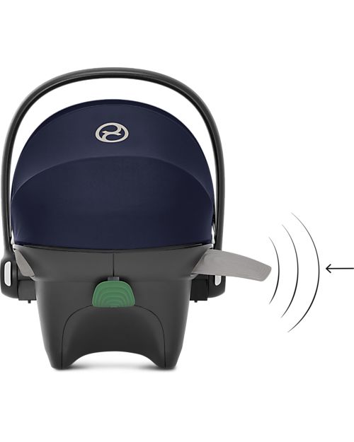 Cybex ATON S2 I-SIZE Car Seat Navy Blue Group 0+ unisex (bambini)