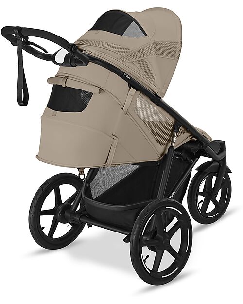 Cybex Avi Spin Stroller - Almond Beige - Three-Wheel All-Terrain Pushchairs