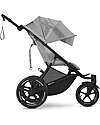 Cybex Avi Spin Stroller - Fog Grey - Three-Wheel All-Terrain Pushchairs