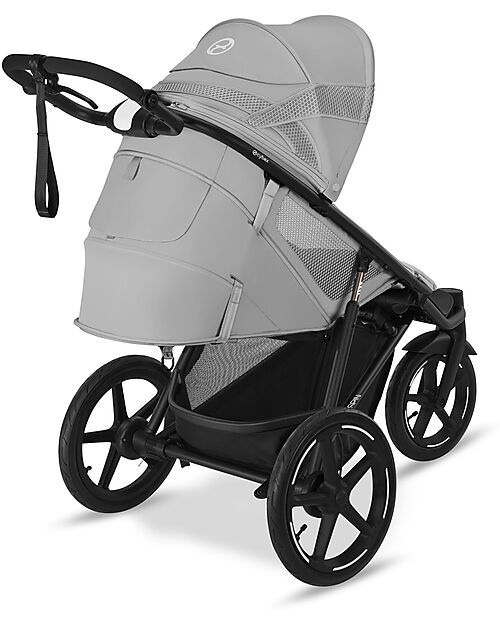 Cybex Avi Spin Stroller - Fog Grey - Three-Wheel All-Terrain Pushchairs