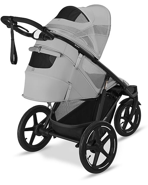 Cybex Avi Spin Stroller - Fog Grey - Three-Wheel All-Terrain Pushchairs