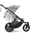 Cybex Avi Spin Stroller - Fog Grey - Three-Wheel All-Terrain Pushchairs