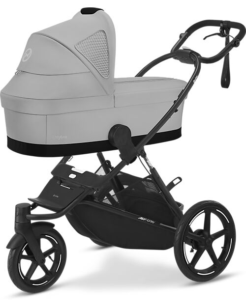 Cybex Avi Spin Stroller - Fog Grey - Three-Wheel All-Terrain Pushchairs