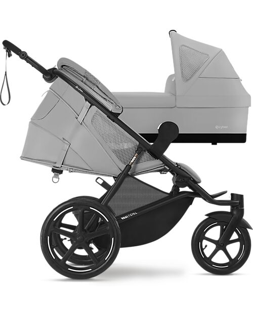 Cybex Avi Spin Stroller - Fog Grey - Three-Wheel All-Terrain Pushchairs