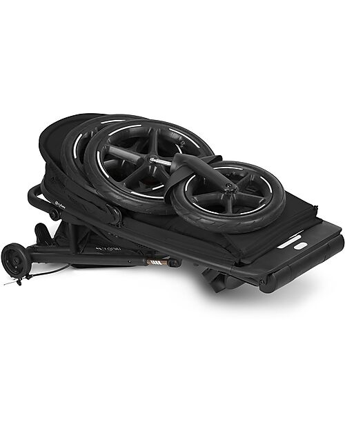 Cybex Avi Spin Stroller - Moon Black - Three-Wheel All-Terrain Pushchairs