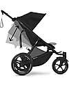 Cybex Avi Spin Stroller - Moon Black - Three-Wheel All-Terrain Pushchairs
