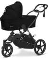 Cybex Avi Spin Stroller - Moon Black - Three-Wheel All-Terrain Pushchairs