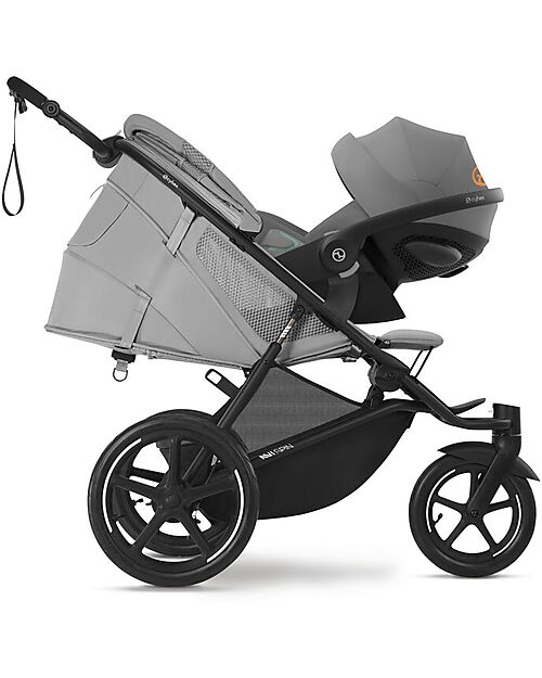 Cybex Avi Spin Stroller - Moss Green - Three-Wheel All-Terrain Pushchairs