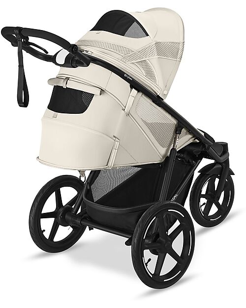Cybex Avi Spin Stroller - Seashell Beige - Three-Wheel All-Terrain Pushchairs