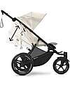 Cybex Avi Spin Stroller - Seashell Beige - Three-Wheel All-Terrain Pushchairs