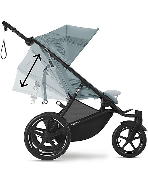 Cybex Avi Spin Stroller - Stormy Blue - Three-Wheel All-Terrain Pushchairs