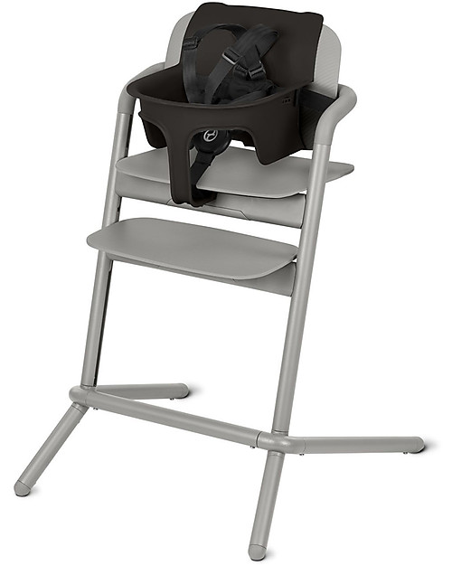 Cybex Baby Set 2 Seat + Harness - Infinity Black - for Lemo High Chair High Chairs