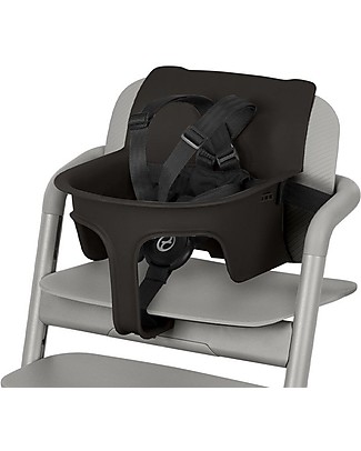 Cybex Baby Set 2 Seat + Harness - Infinity Black - for Lemo High Chair High Chairs