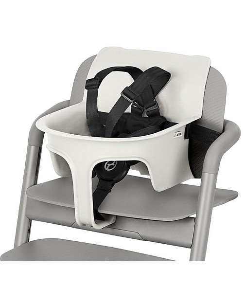 Cybex Baby Set 2 Seat + Harness - Porcelaine white - for Lemo High Chair  unisex (bambini)