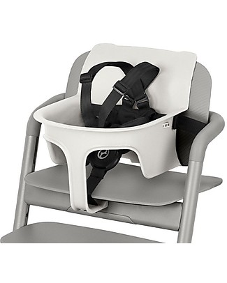 Cybex Baby Set 2 Seat + Harness - Porcelaine white - for Lemo High Chair High Chairs