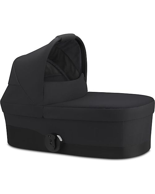 Cybex Bailos S Basic 3 in 1 - Deep Black - Balios S Lux Stroller + Cot S + Aton B2 i-Size + CS Adapater Trio and Duo Strollers